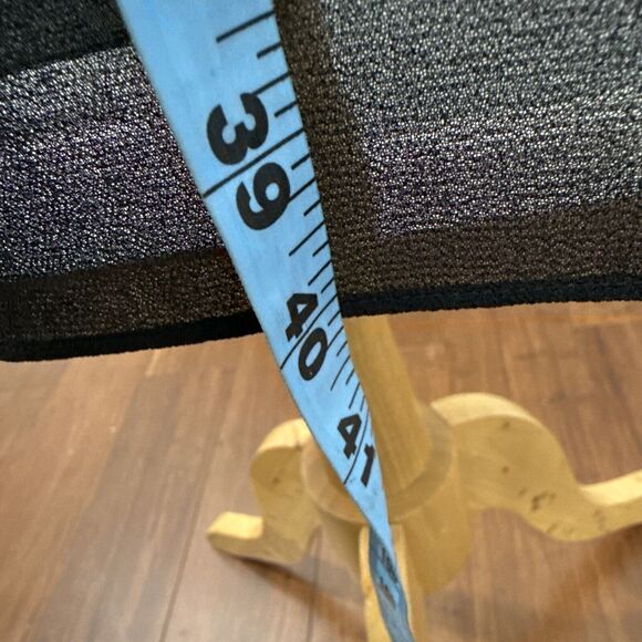 Studio One Kimono Womens 14 Black Sheer Flare Sleeve Whimsical Goth Fairy Y2K - Picture 8 of 11